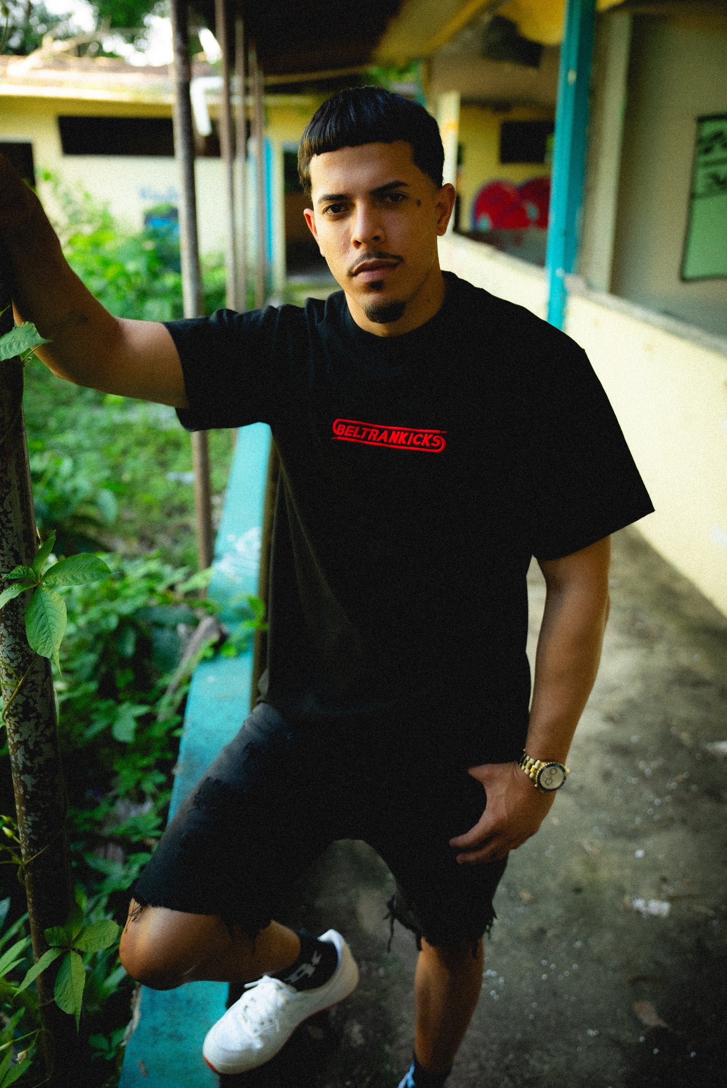 Beltrankicks Embroidered Logo Tee