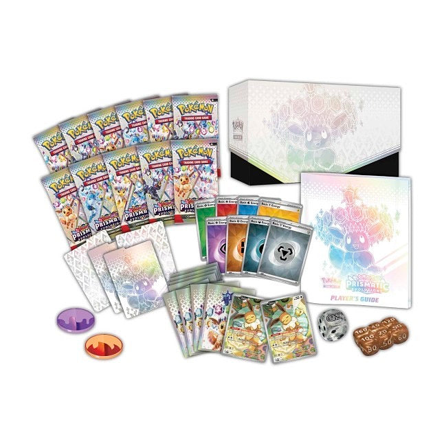 Pokemon TCG Scarlet & Violet Prismatic Evolutions Elite Trainer Box