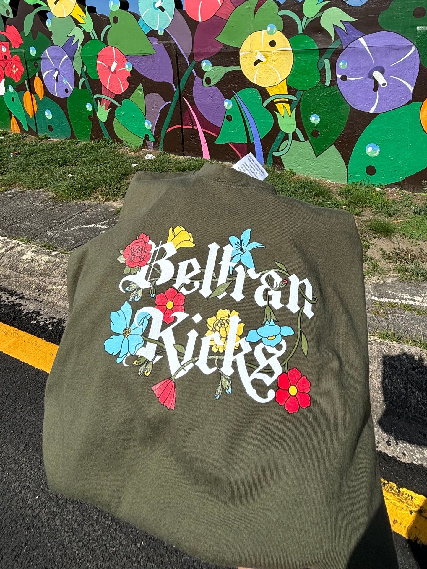 Beltrankicks Flowers Tee