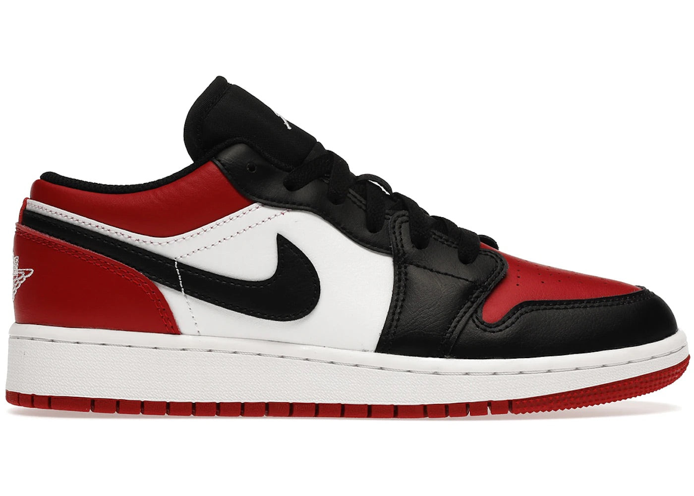 Jordan 1 Low Bred Toe GS