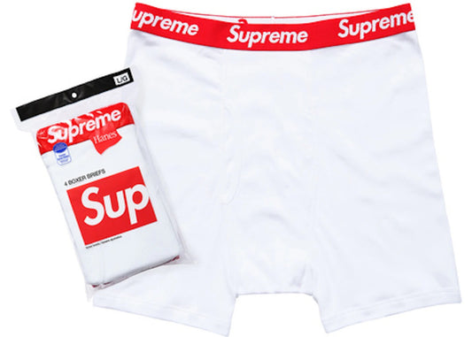 Supreme Hanes Boxer Briefs 4 Pack