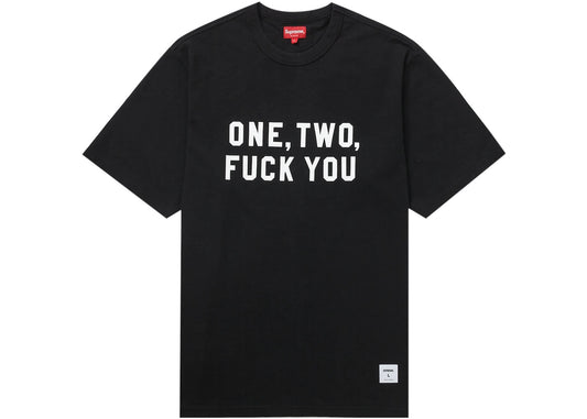 Supreme One Two Fuck You S/S Top