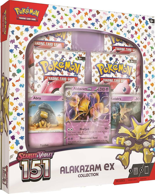 Pokemon TCG Scarlet & Violet 151 Alakazam Ex Box