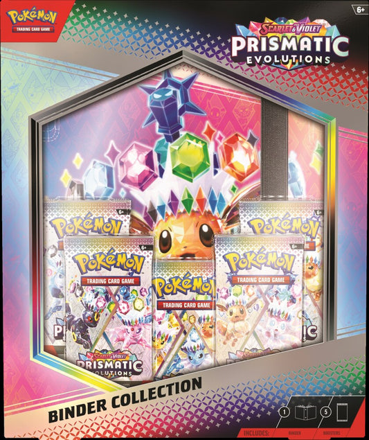 Pokémon TCG Scarlet & Violet Prismatic Evolutions Binder Collection