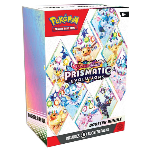 Pokemon TCG Scarlet & Violet Prismatic Evolutions Booster Bundle