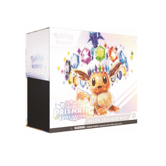 Pokemon TCG Scarlet & Violet Prismatic Evolutions Elite Trainer Box