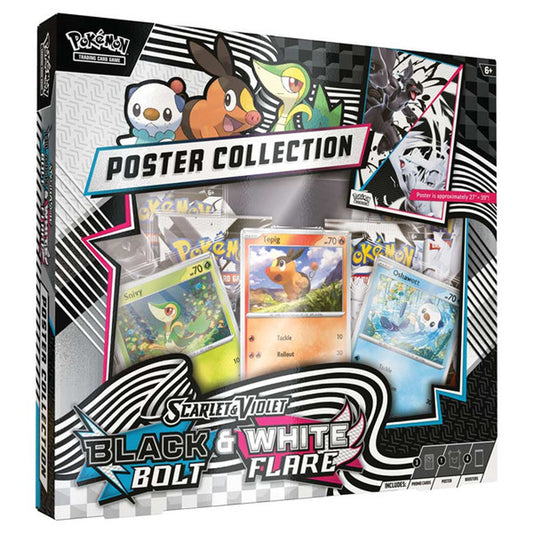 Pokémon TCG Black Bolt & White Flare Unova Poster Collection